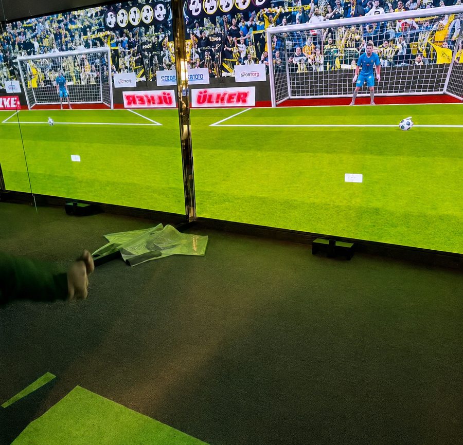 Fenerium için kurduğumuz sanal penaltı standı